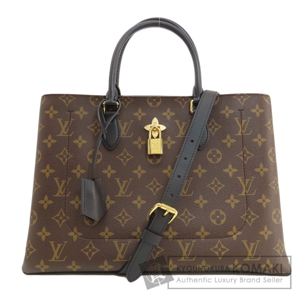 Louis Vuitton Flower Tote Monogram Bag Canvas